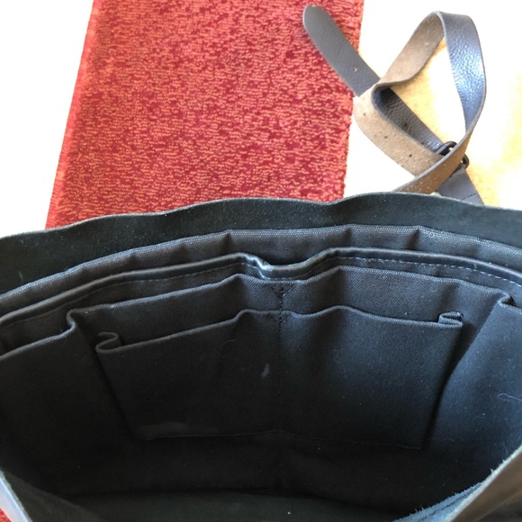 Allsaints Leather Messenger Bag - Picture 4 of 4